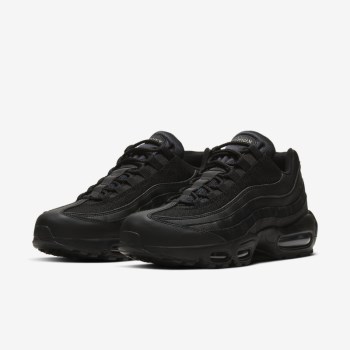 Nike Air Max 95 Essential - Férfi Utcai Cipő - Fekete/Sötét Szürke/Fekete